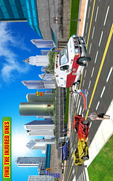 Ambulance Rescue Game 3D 2017游戲截圖2
