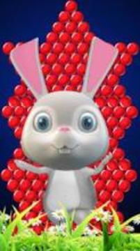 Rabbit Throw Bubble Pop Rescue游戲截圖3