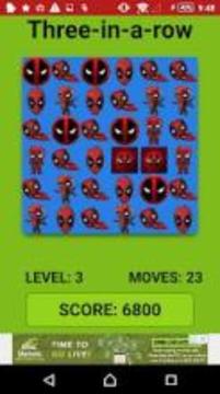 Deadpool Match 3游戲截圖4