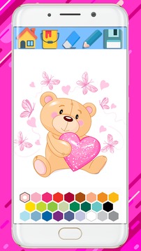 Teddy Bears Coloring Mandala 2018游戲截圖5