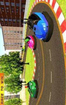 Bumper Cars Driving Fun : Superhero Challenge 2018游戲截圖3