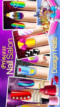 Princess Nail salon - Color your Nails游戲截圖4