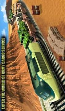 US Army Transport Oil Tanker Bullet Train Games游戲截圖5