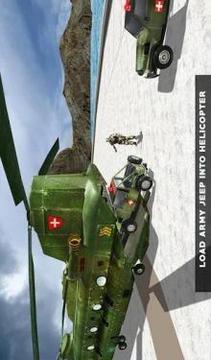 US Army Helicopter Rescue: Ambulance Driving Games游戲截圖5