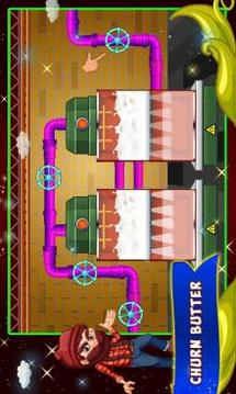 Farm Milk Butter Factory: kids Maker Game游戲截圖4