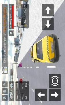 City Taxi Cab Driving Simulator游戏截图5