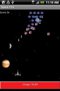 Space Fire Demo游戲截圖2
