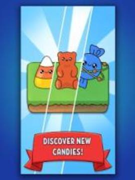 Merge Candy - Kawaii Idle Evolution Clicker Game游戲截圖2