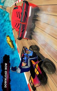The Impossible Challenge Mega Ramp Car Stunt 2018游戲截圖4