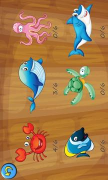 Kids Sea Animals Jigsaw Puzzle游戲截圖2
