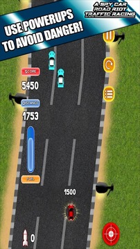 Spy Car Road Riot Traffic Race游戲截圖4