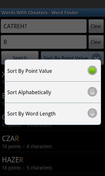 Words With Cheaters Free游戲截圖4