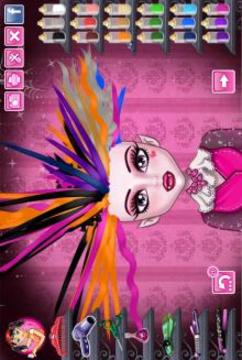 Monster Crazy Hair Salon游戲截圖1
