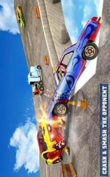 Car Fall Derby - Super Hero Clash 3D游戲截圖5