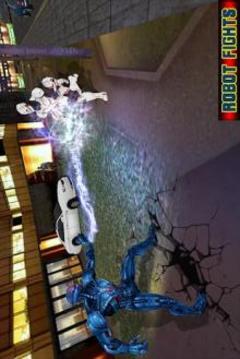 Encephalo Robot Hero vs Immortal Fist Villain游戲截圖3