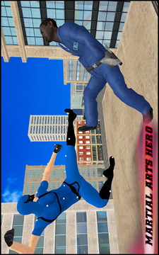 Flying Superhero: City Battle游戲截圖3
