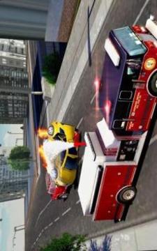 NY City FireFighter Simulator 2018 - Rescue Games游戲截圖2