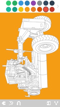 Tractors Coloring Pages Game游戲截圖5
