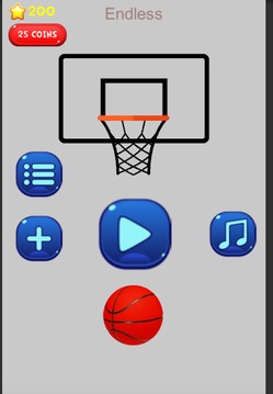 Hoops Shooter:2D Basketball游戲截圖1
