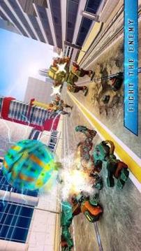 Future Robot Ball Attack War Transformation游戲截圖1