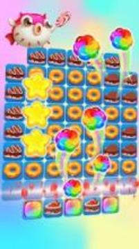 Candy Mermaid Match 3游戲截圖1