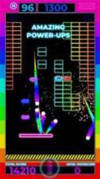 Brick Breaker: Neon Challenge游戲截圖4