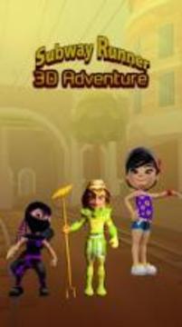 Super Runner Subway 3D游戲截圖1