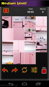 Slide Puzzle for Girls Free游戲截圖5