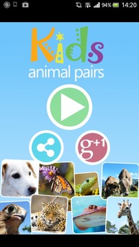 Kids Animal Pairs游戲截圖5