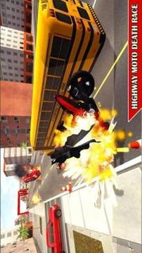 Crazy Bike Attack Race - Moto Shooter游戲截圖2
