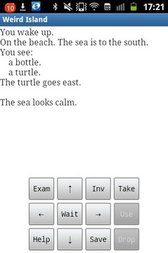 Weird Island text adventure游戲截圖1