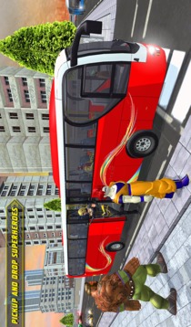City Bus Driving: Superheroes Transport Simulator游戲截圖4