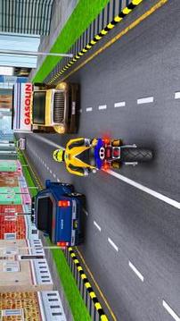 高速公路 自行車(chē) 穩(wěn)定 特技 ：真的 自行車(chē) 特技 2018游戲截圖3