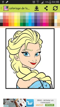 coloriage de la reine游戲截圖4
