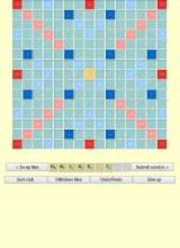 Scrabble Solitaire游戏截图1