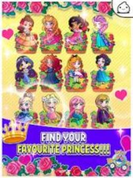 Merge Princess Kawaii Idle Evolution Clicker Game游戏截图2