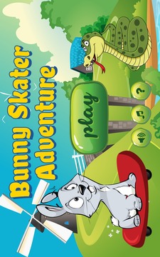 Bunny Skater Adventure游戲截圖1