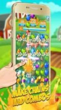 Fruit Link Smash Mania: Free Match 3 Game游戲截圖2
