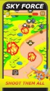Sky Force : Battle Plane游戲截圖4