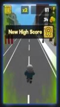 Crazy city rush runner游戲截圖2