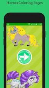 Horses Coloring Pages Book游戲截圖3