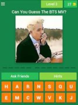 Guess The BTS MV - JIN Pictures游戲截圖1