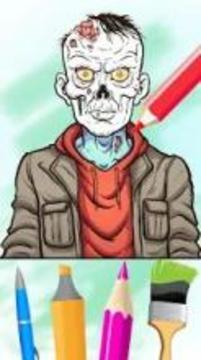 Zombie World - Pixie Coloring Book游戲截圖5