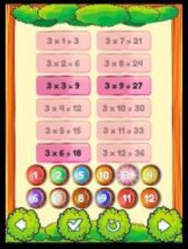 Times Tables and Friends - learn fast & effective游戲截圖4