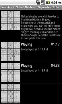 Learning Sudoku游戏截图5