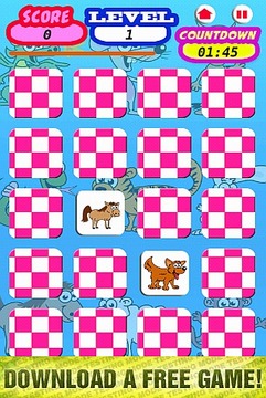 Memory Game for Kids: Animals游戏截图5