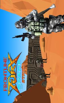 Frontline Fury Strike Space Attack: Space Games HD游戲截圖3