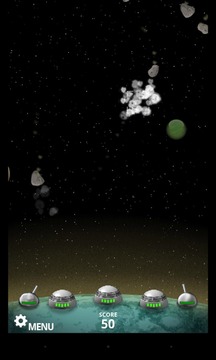 Space Shooter: Meteor Shower游戲截圖3