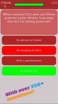 Trivia for The Big Bang Theory游戲截圖2