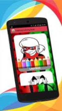 Coloring Book for Ladybug游戲截圖2